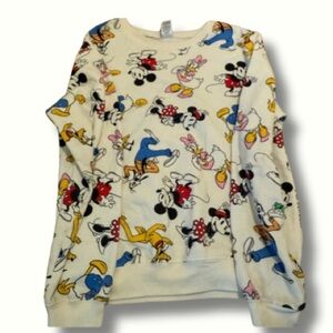 Size medium Women Mickey and friends sweatshirt